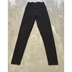 Agent84 Women’s Black High Rise Scrunch Back Leggings Athletic Yoga Gym Pants